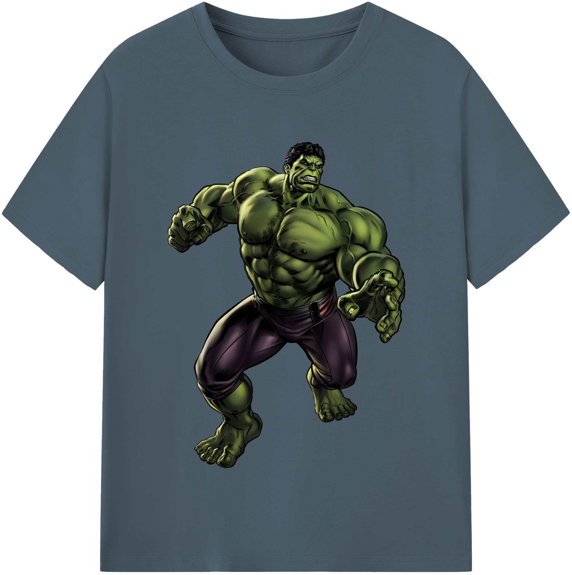 （画像用） アベンジャーズ The Avengers 綿100％半袖Tシャツ（フロントプリント）
